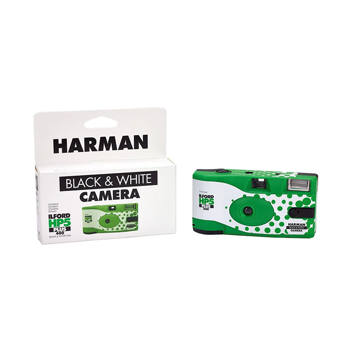 Harman HP5 Plus B&W Single Use Film Camera 27 Exp