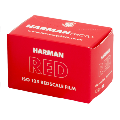 Harman Red 125 Redscale 35mm Color Film 36 Exp Astra Store