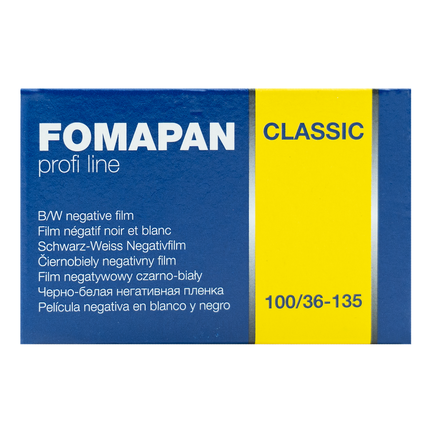 Fomapan 100 35mm Black & White Film 36 Exp Eastern Photographic Co.