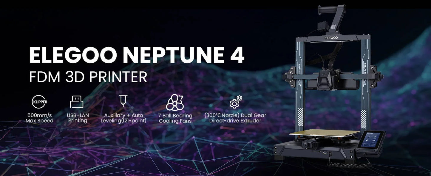 ELEGOO Neptune 4 FDM 3D Printer