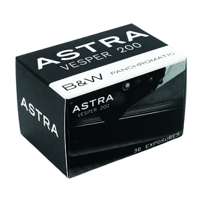 Astra Vesper 200 35mm Black & White Film 36 Exp Astra Store