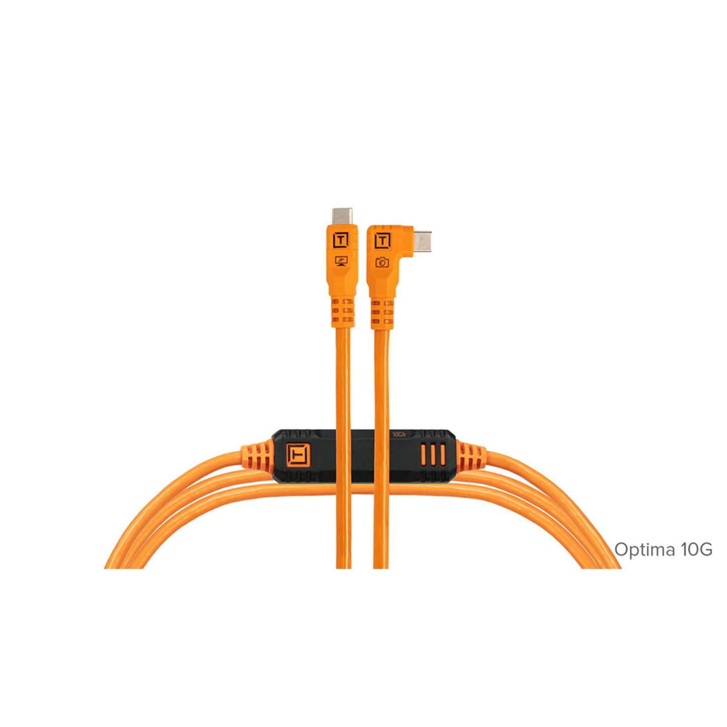 TetherPro Optima 10G USB-C, Straight to Right Angle Cable Astra Store