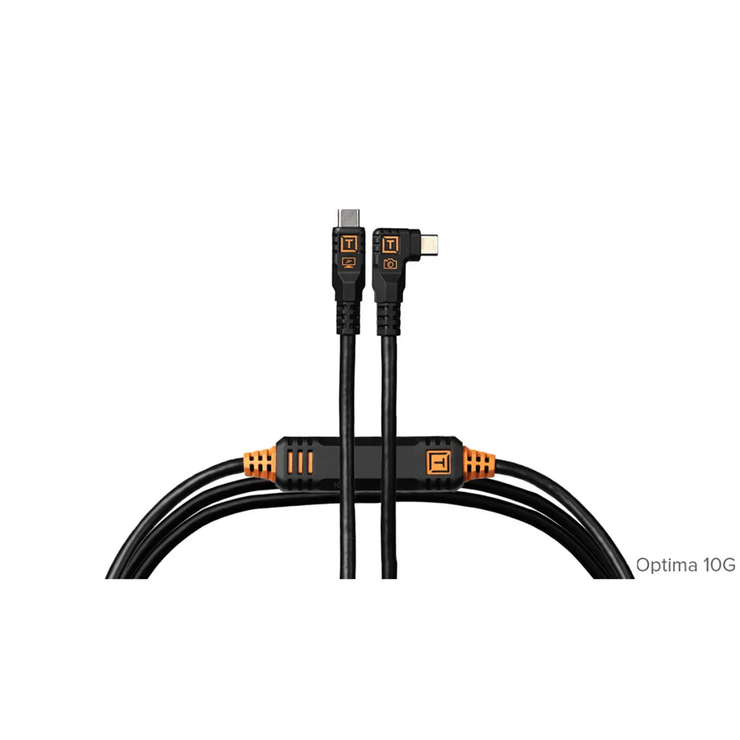 TetherPro Optima 10G USB-C, Straight to Right Angle Cable Astra Store