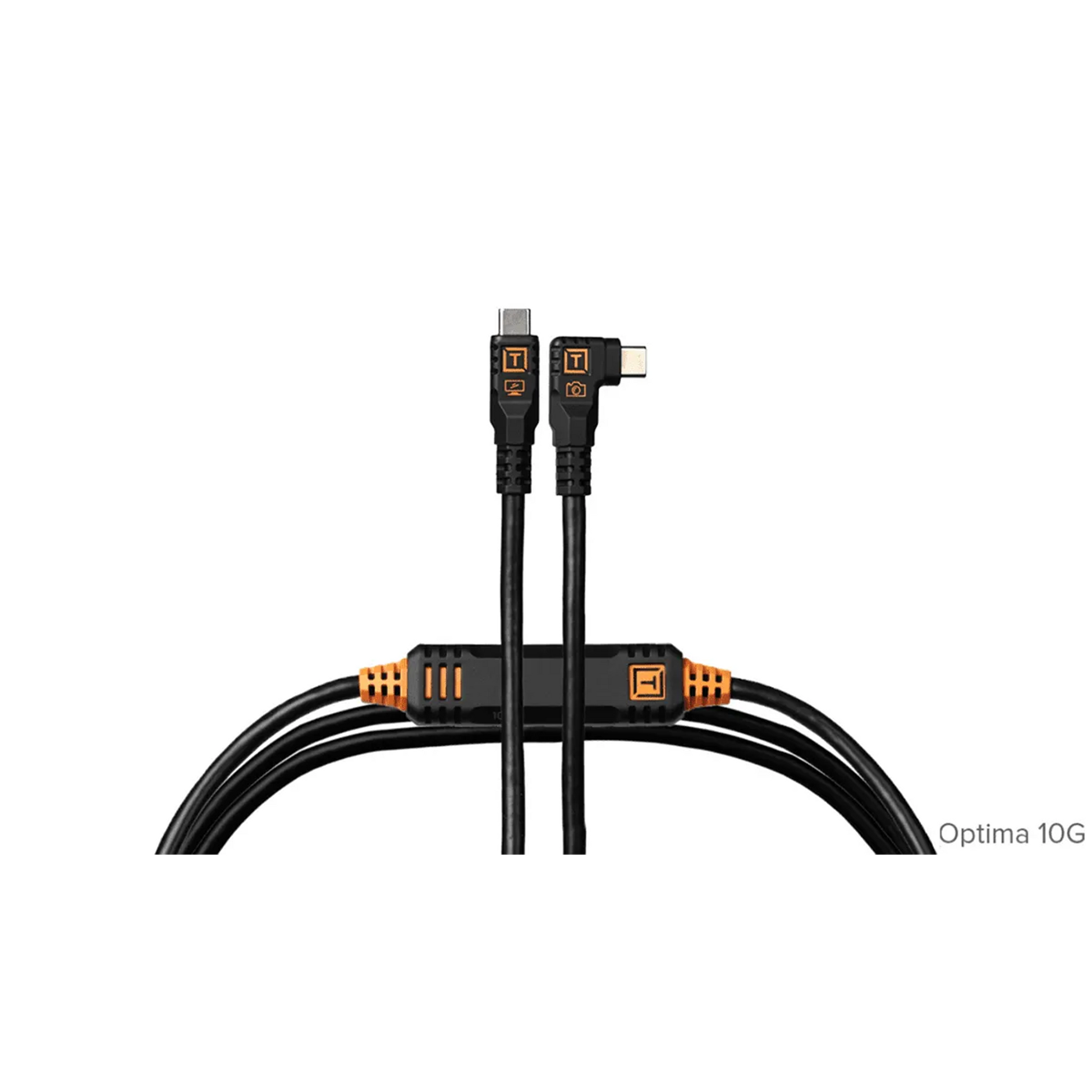 TetherPro Optima 10G USB-C, Straight to Right Angle Cable Astra Store
