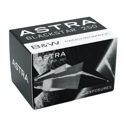 Astra Blackstar 250 35mm Black & White Film 36 Exp Astra Store