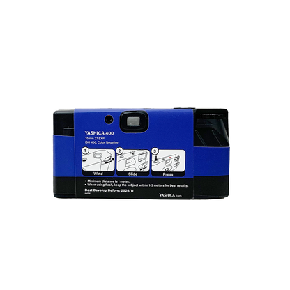 Yashica Single Use Camera with ISO 400 Film 27 Exp Astra Store