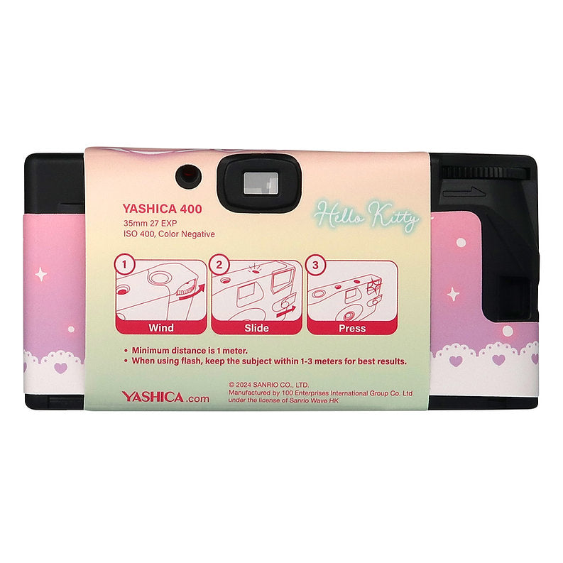 Yashica Single Use Film Camera – Hello Kitty Jewel Land 35mm Astra Store