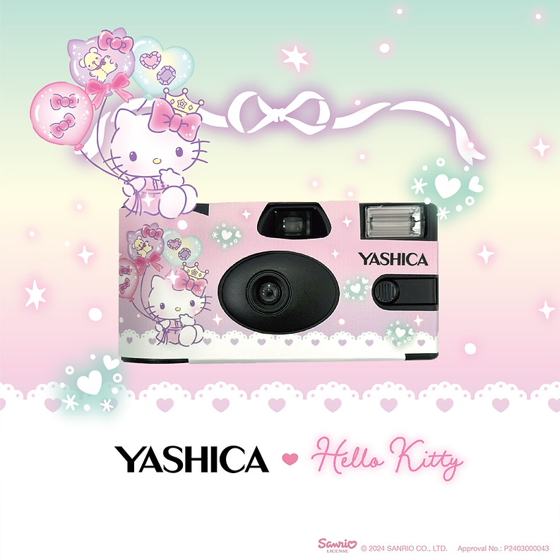 Yashica Single Use Film Camera – Hello Kitty Jewel Land 35mm Astra Store