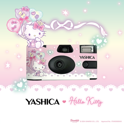 Yashica Single Use Film Camera – Hello Kitty Jewel Land 35mm Astra Store
