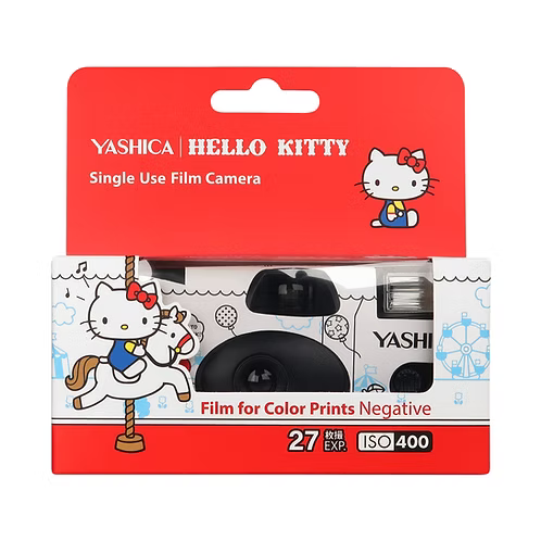 Yashica Single Use Film Camera – Hello Kitty Playground 35mm Astra Store
