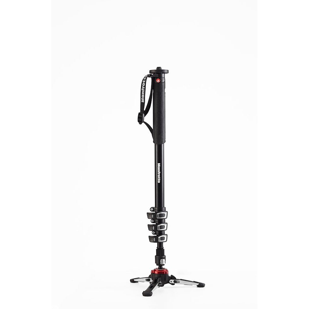 Manfrotto XPRO Aluminum 4-Section Fluid Video Monopod Astra Store