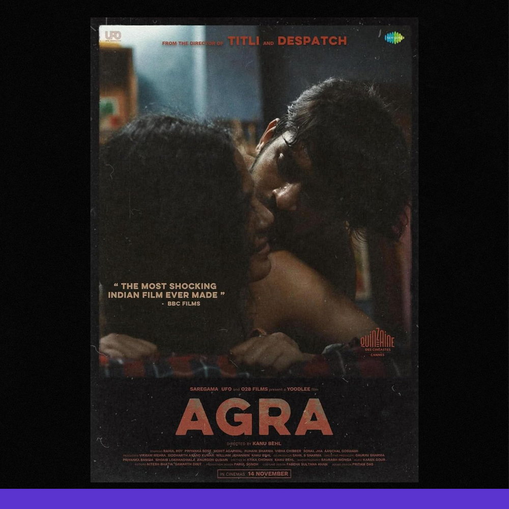 Agra + Q&A | Studio B | 7:00-10:15PM