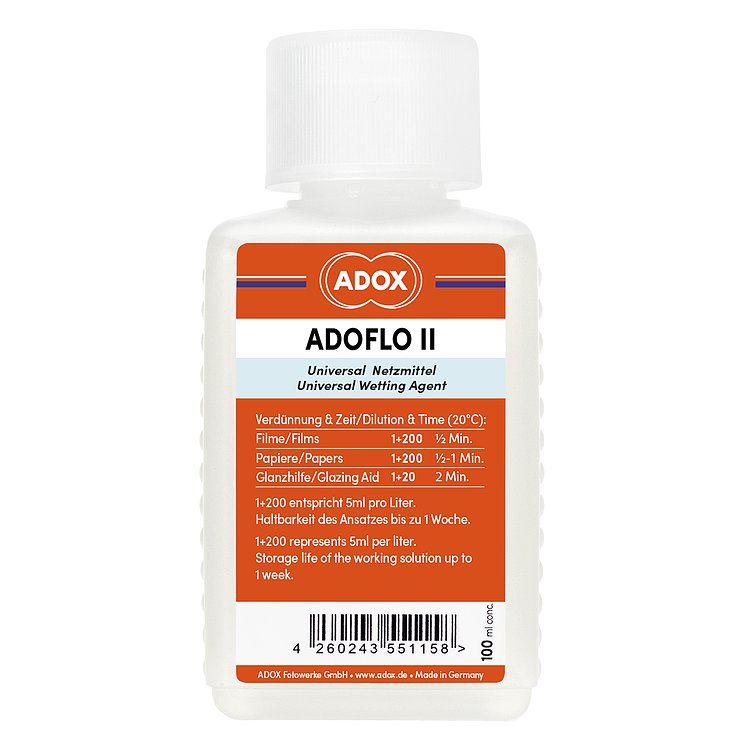 ADOX ADOFLO II Wetting Agent 100ml conc. Astra Store