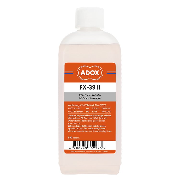 Adox FX-39 TYPE II 500ml Film Developer Astra Store