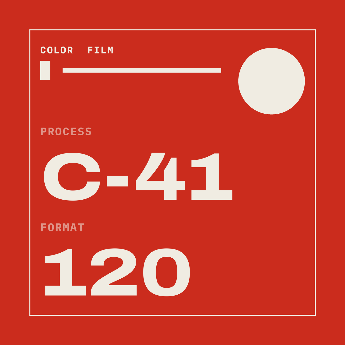 C-41 120 Color Film Development and Scanning