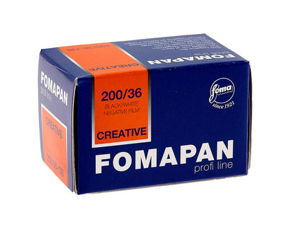 Fomapan 200 35mm Black & White Film 36 Exp Eastern Photographic Co.
