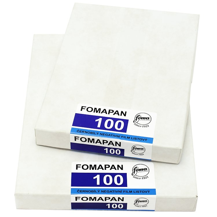 Fomapan 100 4x5 Large Format Black & White Sheet Film - 25 Sheets Eastern Photographic Co.