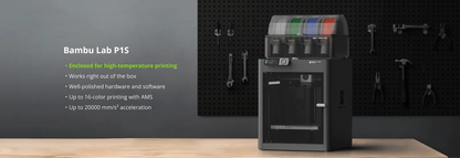 Bambu Lab P1S Combo 3D Printer