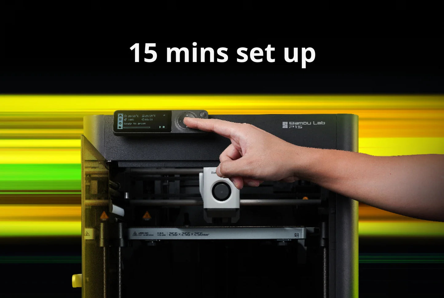 Bambu Lab P1S Combo 3D Printer
