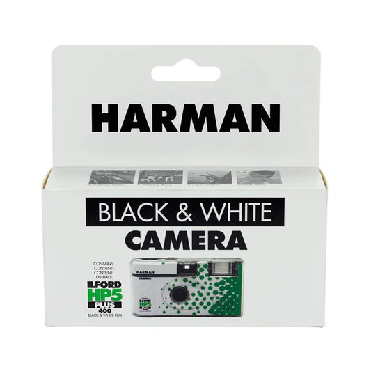 Harman HP5 Plus B&W Single Use Film Camera 27 Exp