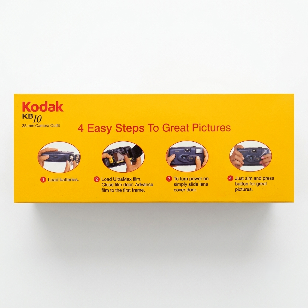 Kodak KB10 35mm Point & Shoot Film Camera (New Box Pack)