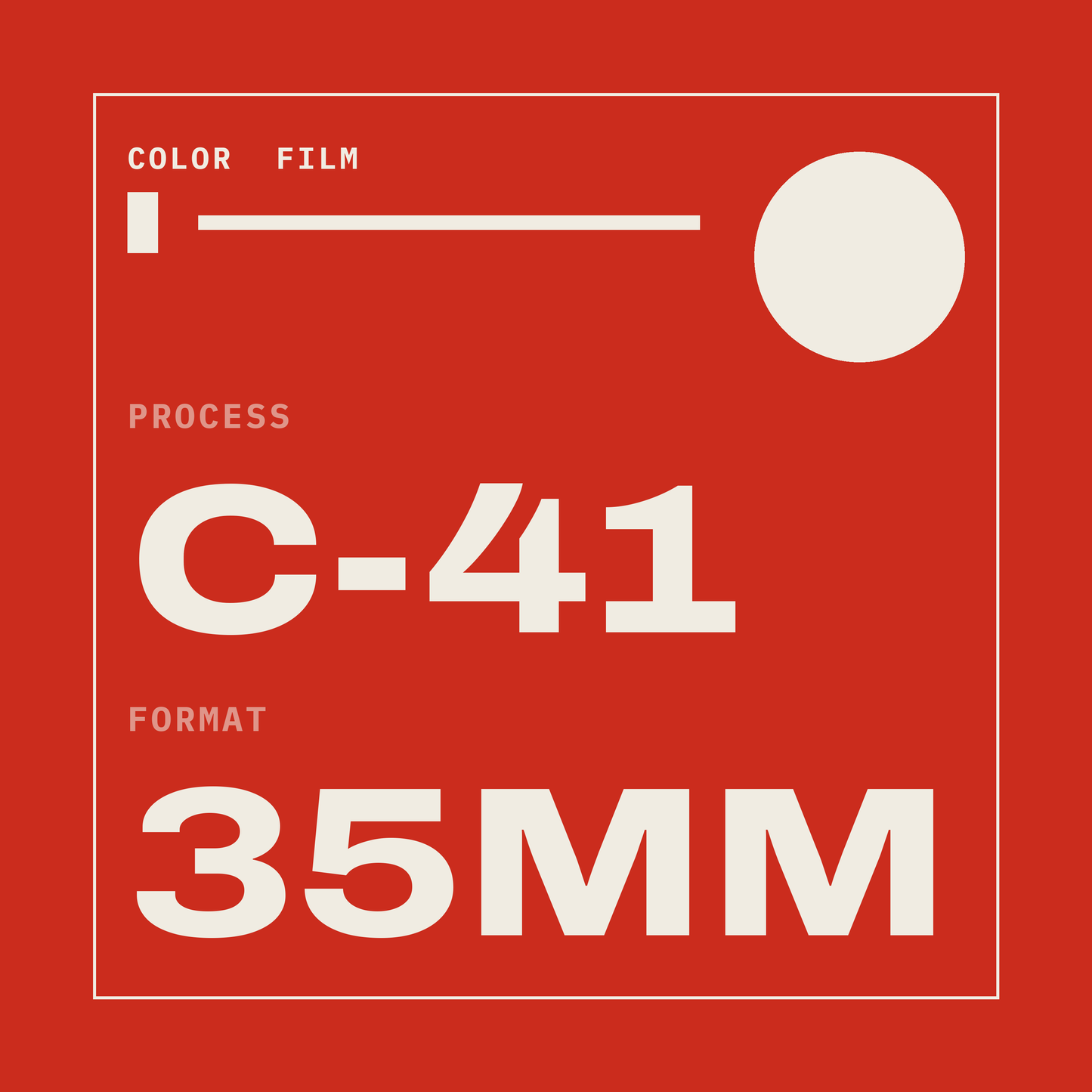 C-41 35mm Color Film Development and Scanning
