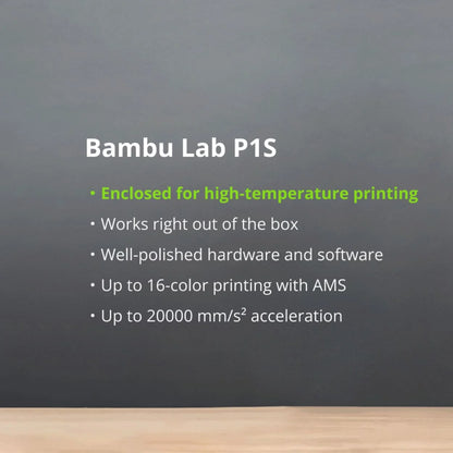 Bambu Lab P1S 3D Printer
