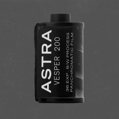 Astra Vesper 200 35mm Black & White Film 36 Exp Astra Store