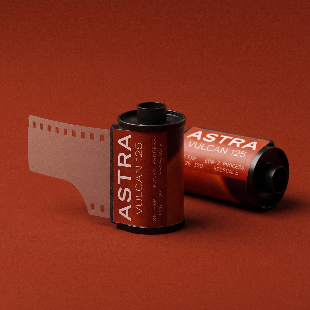 Astra Vulcan 125 Redscale 35mm Color Film 36 Exp