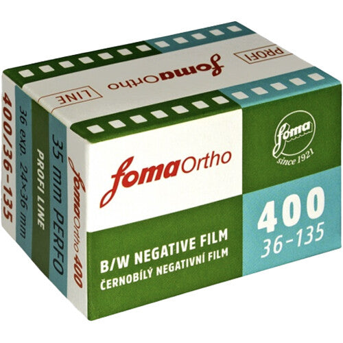 Fomapan Ortho 400 35mm Black & White Film 36 Exp Eastern Photographic Co.