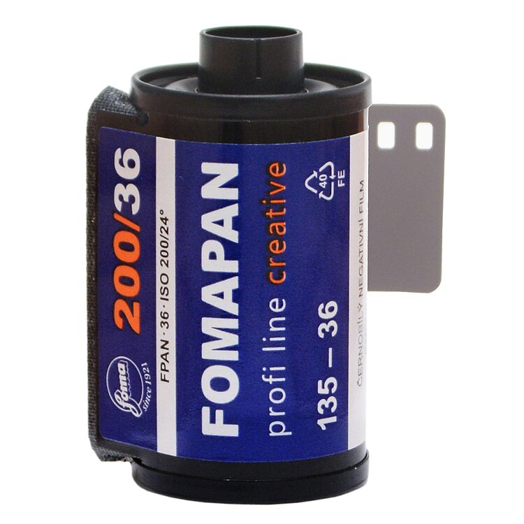 Fomapan 200 35mm Black & White Film 36 Exp Eastern Photographic Co.