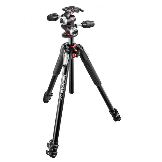 Manfrotto Aluminum Tripod Kit with 3-Way Head Astra Store